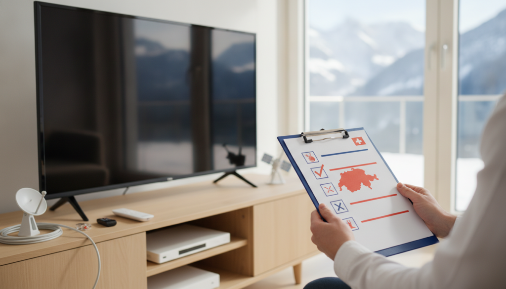 Sateliten TV Checkliste Schweiz